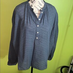 🆕 Women’s Blue Casual Shirt